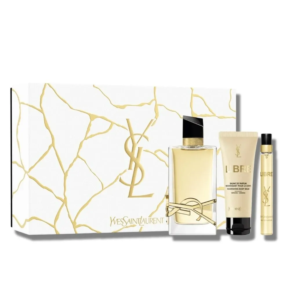 Kit Libre EDP 90ml + Loção + Travel Size YSL Feminino